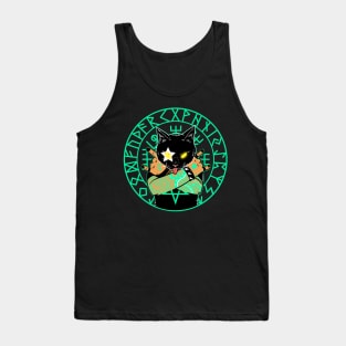 Metal Head Cat Tank Top